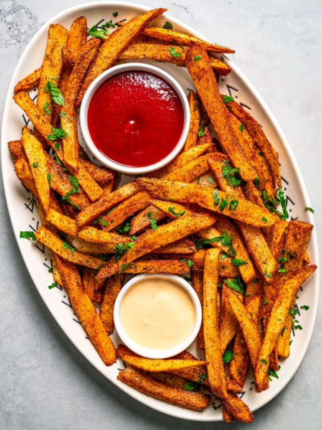 Batatas no forno iguais às batatas fritas, aprenda a fazer!